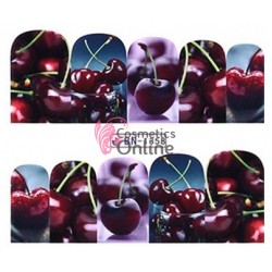 Stickere cu Apa pentru unghii cod BN1358 Fructe